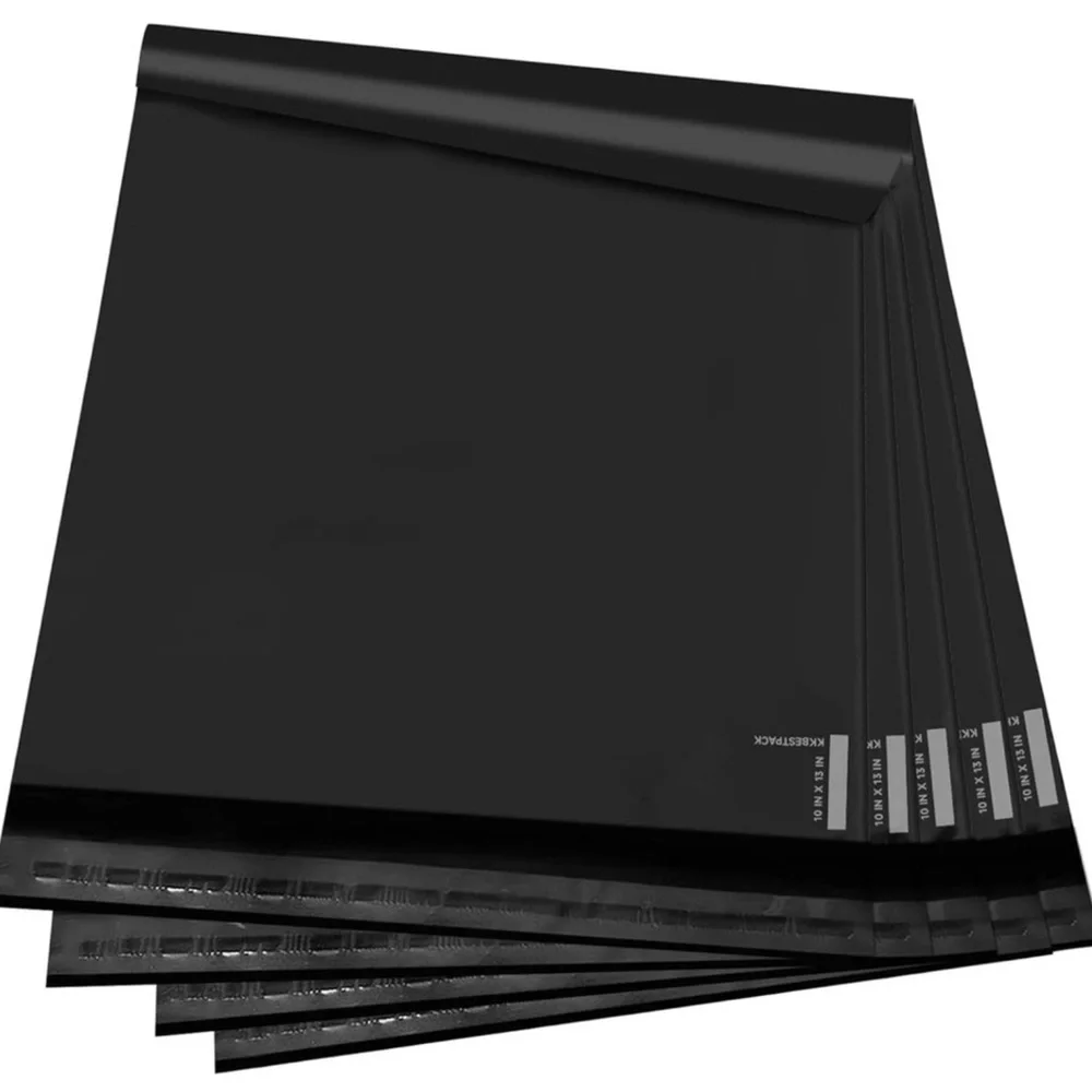 Polymailers 20 10x13 and 20 2 inch stickers Packaged With Posh Love Black - Picture 1 of 7